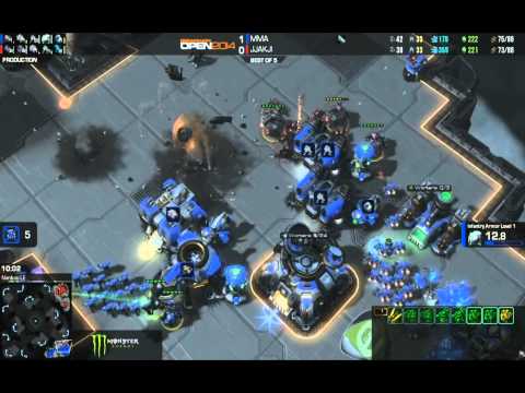 DreamHack Open: Moscow 2014 SC2 - Grand Finals - MMA vs Jjakji Game 2