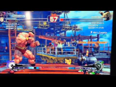 Zangief vs juri super street fighter 4 arcade edition