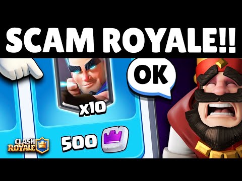 SCAMMETTO ROYALE... VA BENE LO STESSOOO! - Clash Royale