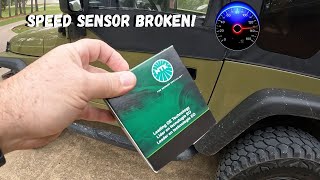 Speed sensor replacement 1997 Jeep Wrangler