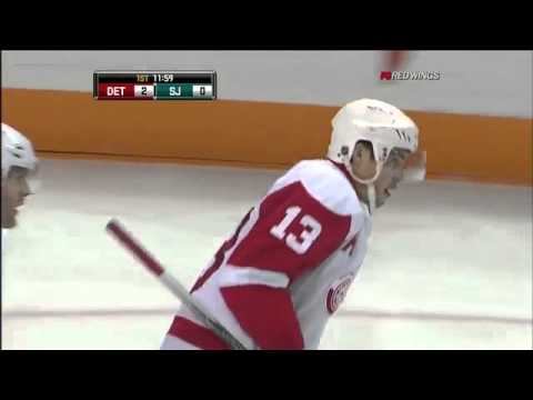 Pavel Datsyuk vs. San Jose Sharks