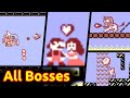 Super Mario Land All Bosses Ending GameBoy