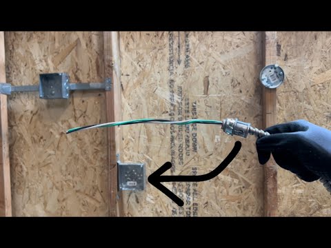 Electrical 101: Installing MC Wire Into A Box