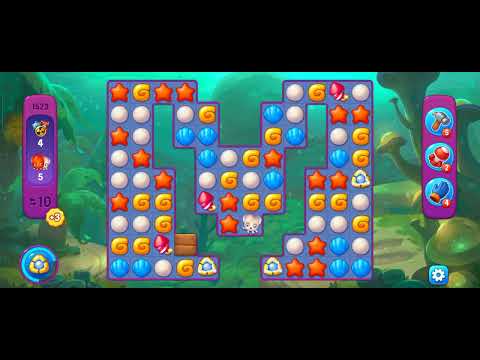 Fishdom gaming Level 1523