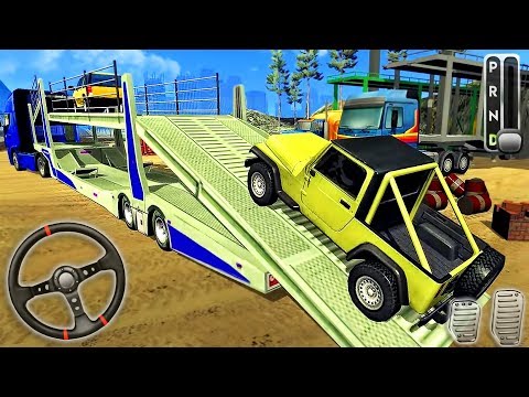 Offroad Hill Climb Jeep Drive - Airplane Cargo Transport Truck - Android GamePlay