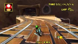 [MKW WR] Wario's Gold Mine - 00:32.818 - 4TB☆MrBean