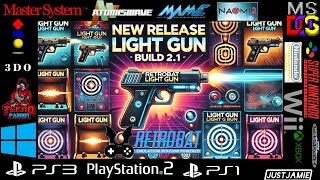 Retrobat LightGun Build V2.1 Showcase #Retrobat #emulator #frontend