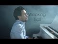 Miley Cyrus - Wrecking Ball (cover by @chestersee ...