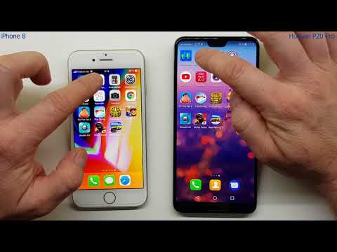 Huawei P20 Pro vs iPhone 8 - Antutu and Geekbench 4 benchmarks