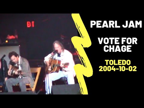 Pearl Jam 2004-10-02 Toledo, OH [Vote for Change Tour]