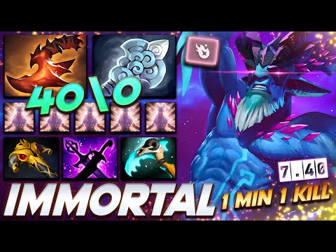 LESHRAC 1 MIN 1 FRAG ACTION - Dota 2 Pro Gameplay [Watch & Learn]