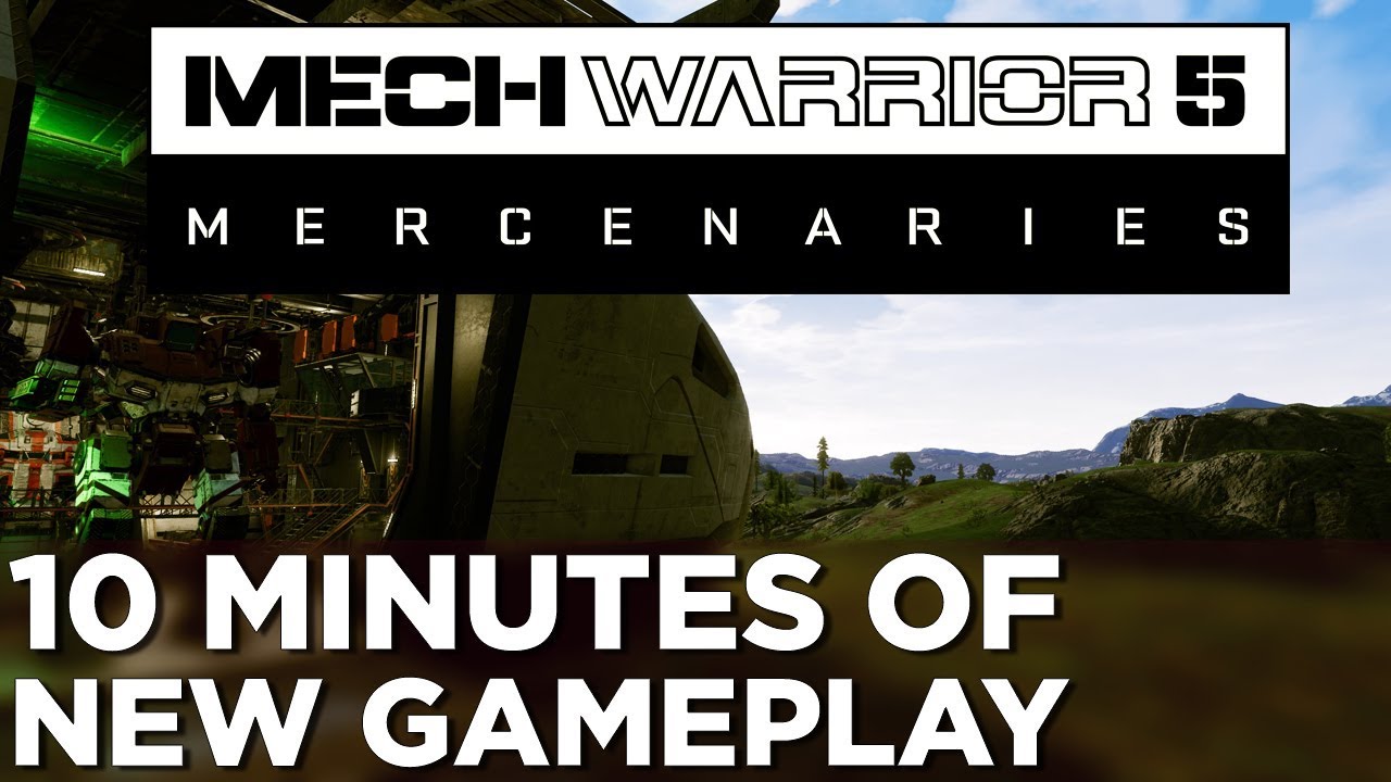 MechWarrior 5: Mercenaries â€” 10 Minutes of NEW GAMEPLAY - YouTube
