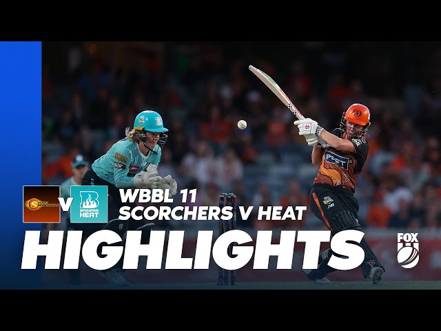 Perth Scorchers v Brisbane Heat WBBL11 | Full Match Highlights I Fox Cricket