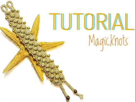 Macrame Bracelet Tutorial Celtic Style EASY and Simple Macrame Design