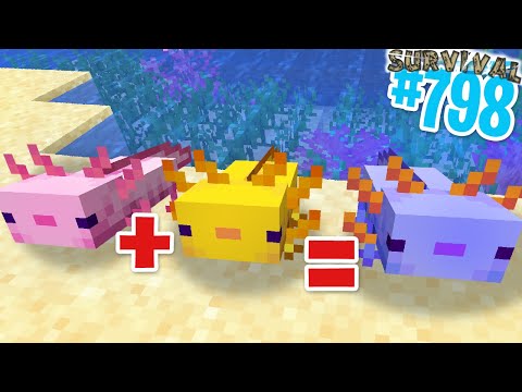 FARM per l'AXOLOTL BLU SUPER RARO!! - Minecraft ITA SURVIVAL #798
