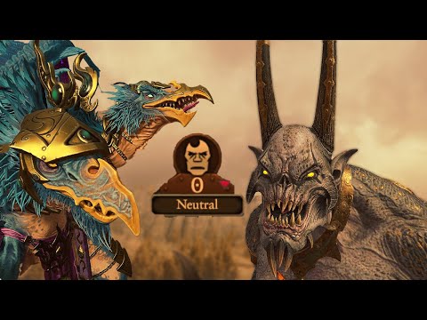 Kairos Fateweaver Neutral Diplomacy Lines To Daemon Prince - Total War Warhammer 3