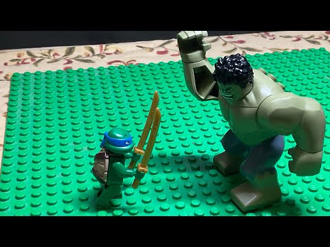 Leonardo vs The Incredible Hulk