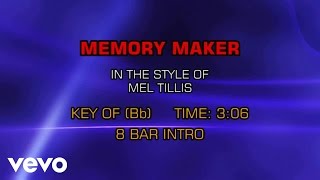 Mel Tillis - Memory Maker (Karaoke)