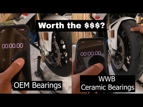 2023 BMW S1000RR Ceramic Bearings Install