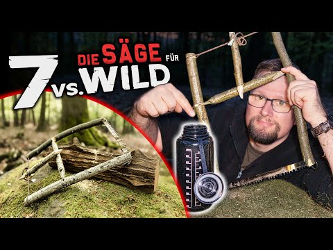 Die perfekte Survival Säge für 7 Vs. Wild Staffel 3 | einfach selber bauen | Tutorial