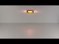 LED predátor 12V / 24V - 4x 3W LED oranžový ECE R65 (108x34x27mm) - Video Youtube