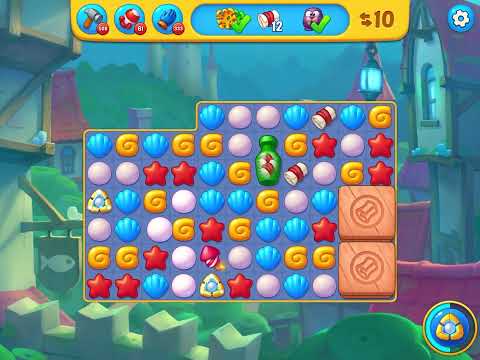 Fishdom level 7734 no boosters フィッシュダム ノーマル [Friend's]