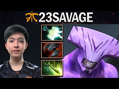 FNATIC.23SAVAGE FACELESS VOID WITH 19 KILLS - DOTA 2 7.26 GAMEPLAY