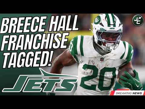 BREAKING: Breece Hall FRANCHISE TAGGED By The New York Jets (1yr $14.3 mil)