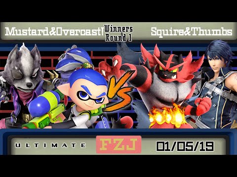 Mustard & Overcast! (G) vs. Squire & Thumbsatwork (B) - Winners Rd 1 - Flat Zone Jan