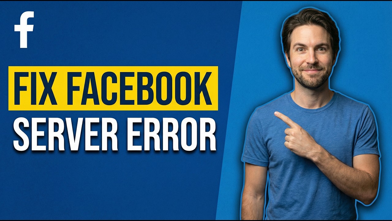 Fix Facebook Server Error (2026 Easy Guide)