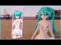 Hatsune Miku - Polka Dot Bikini para GTA San Andreas vídeo 1
