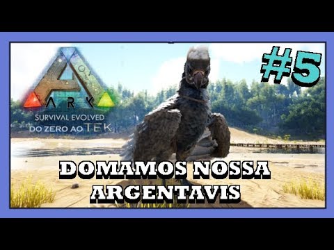Domamos Nossa Argentavis - ARK: DO ZERO AO TEK #5 (PC Gameplay)