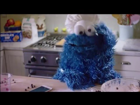 Cookie Monster iPhone 6 S Commercial
