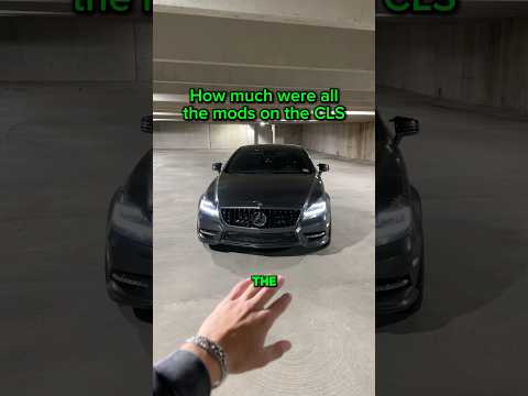 Going over more mods in the next video #amg #mercedesamg #mercedes #cls63 #cls550 #cls