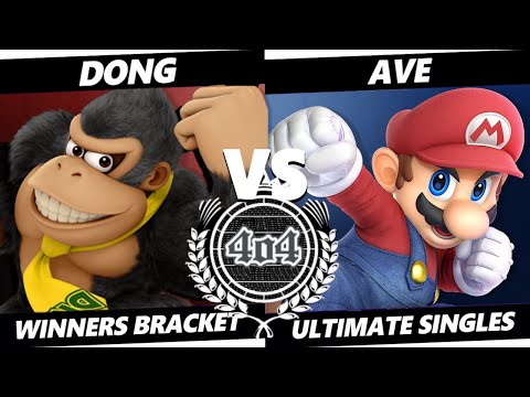 4o4 Smash Night 91 - EVC| DONG (Donkey Kong) vs GUMP2| Ave~ (Mario) - Winners Round 3