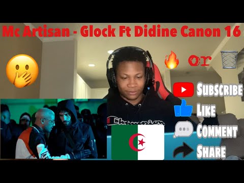 American Reaction To Algerian Rap Mc Artisan - Glock Ft Didine Canon 16 ( Prod. By Croww) | Reaction