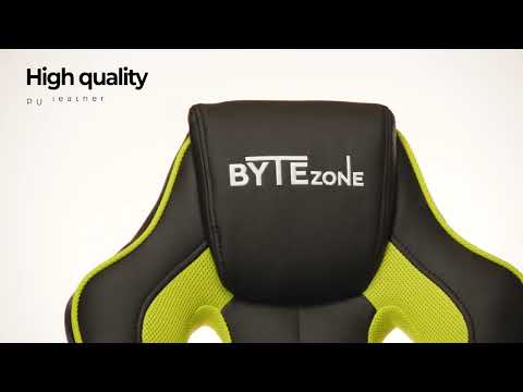 Žaidimų kėdė ByteZone Tactic Gaming Chair video