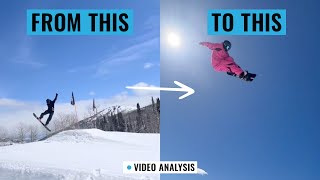 Cноуборд Improve Your Frontside 360 | Video Analysis