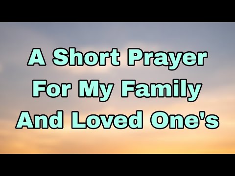 Lord, I commit my family into Your hands... 🤲 #dailyprayer