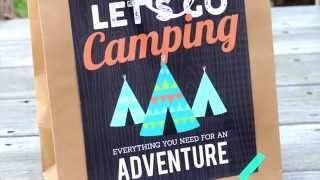 Camping Themed Kids' Activites For Babysitters