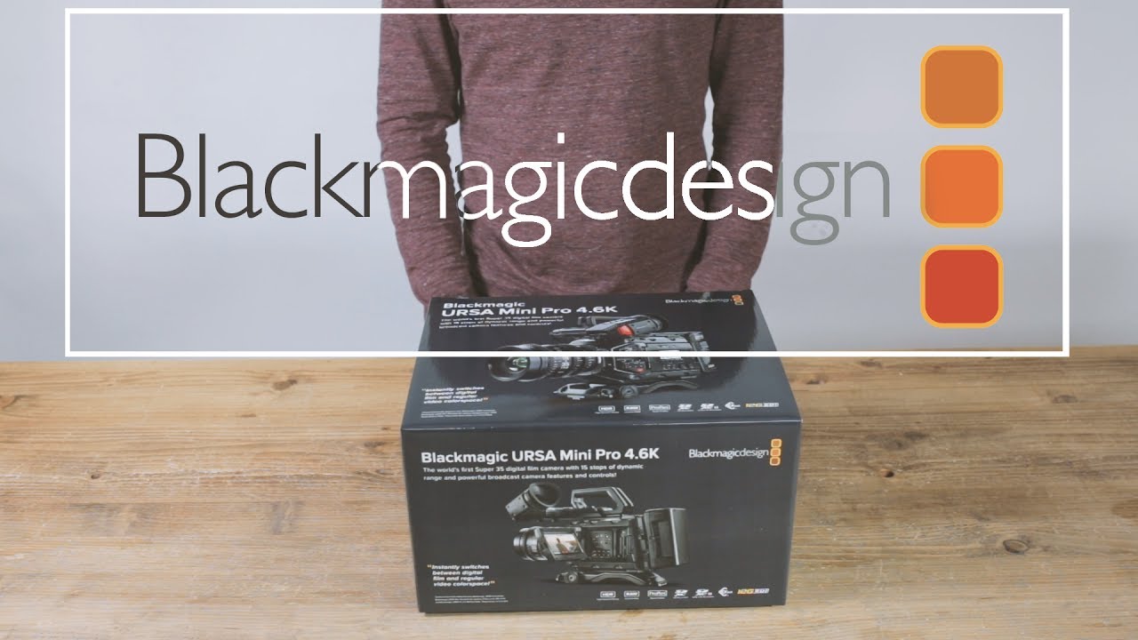 Видеокамера Blackmagic Design URSA Mini Pro 4,6K EF