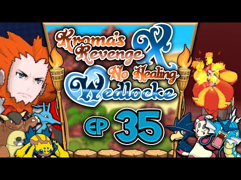 A BURNING HOT APPETIZER! | Pokémon X "No Healing" REVENGE Wedlocke | PART 35