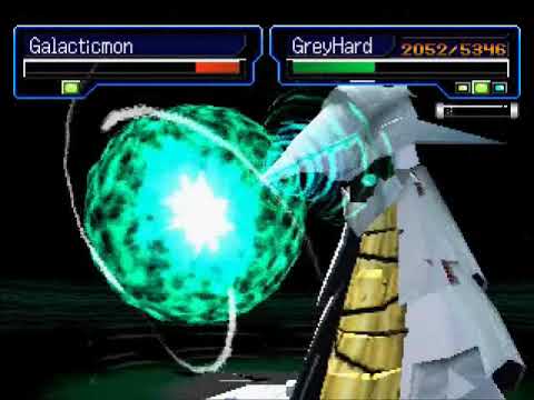 Gallacticmon Vs Omnimon, Imperialdramon & Grandkuwagamon  - Digimon World 3 (2003) Final Boss Battle