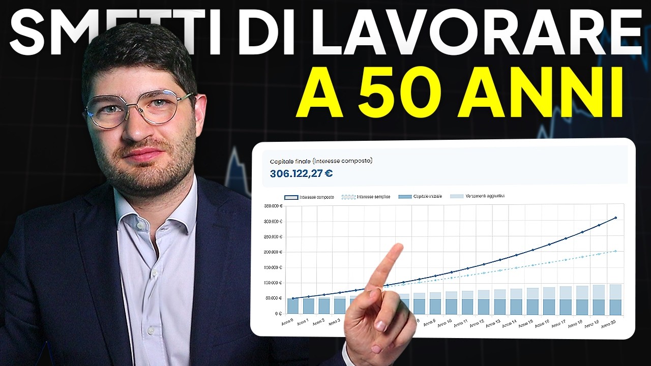 Come smettere di lavorare a 50 anni (CASO REALE)