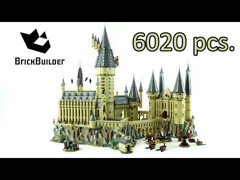 Lego Hogwarts Castle - Second Biggest set Ever 6020 - Harry Potter 71043 - Lego Speed Build