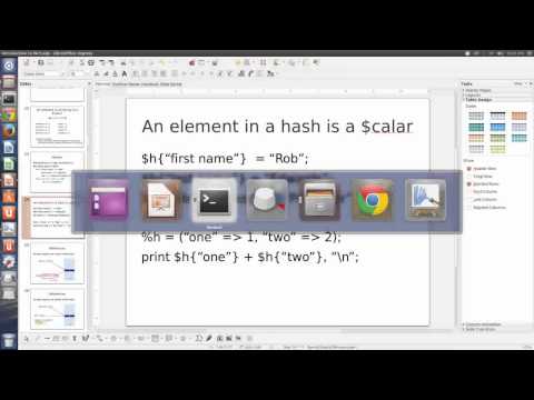 Perl part 2: Perl data structures
