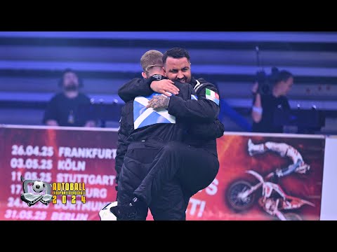 Schlechter Verlierer: Buh-Rufe für Cosimo | 3. Spieltag: Schottland - Italien | Autoball EM 2024