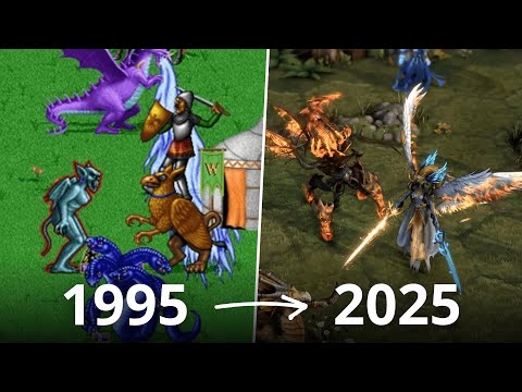 Evolution of HEROES OF MIGHT AND MAGIC Games in 30 Years (1995-2025)