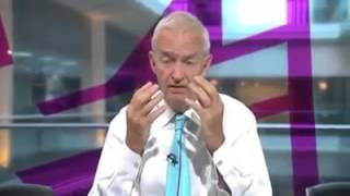 Jon Snow makes an emotional appeal on his return from Gaza. 2014