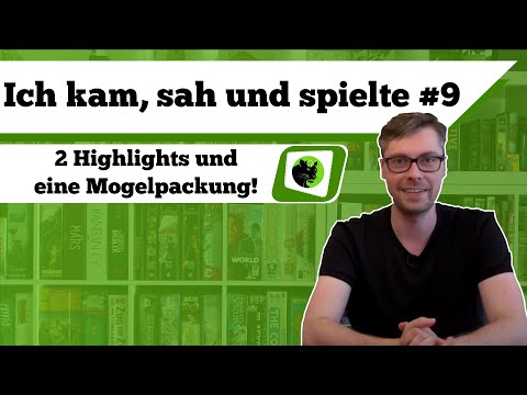Ich kam, sah und spielte #9 - ein bunter Strauß Brettspiele!